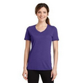 Port & Company  Ladies Performance Blended V-Neck Tee Shirt